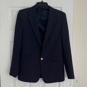Vineyard Vines Dark Blue Blazer with Gold Button